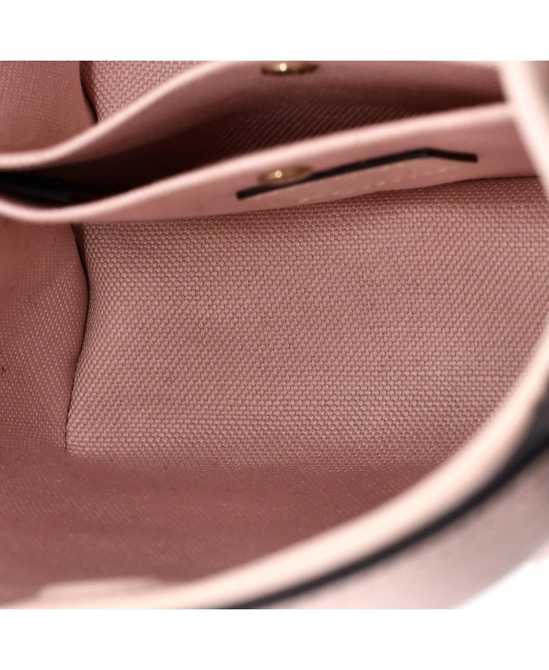 Pre-Owned Gucci Small Gg Emblem Bucket Bag Gg Embossed Leather