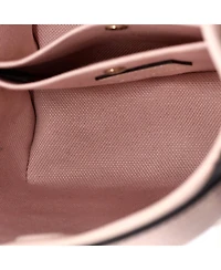 Pre-Owned Gucci Small Gg Emblem Bucket Bag Gg Embossed Leather