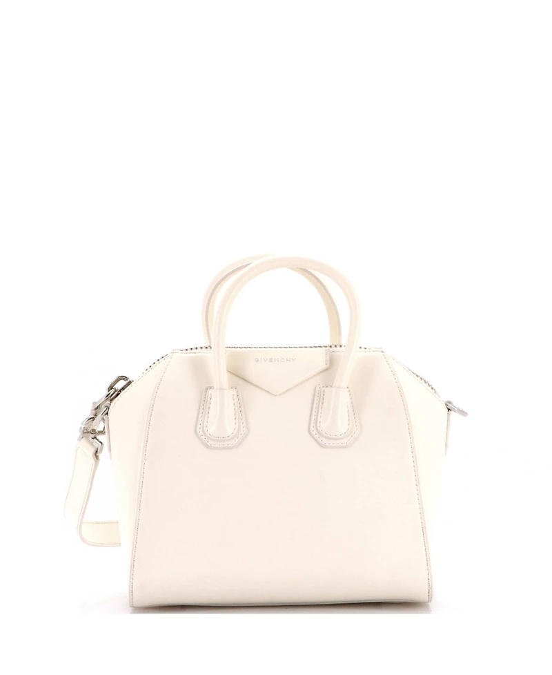 Pre-Owned Givenchy Mini Antigona Bag Glazed Leather
