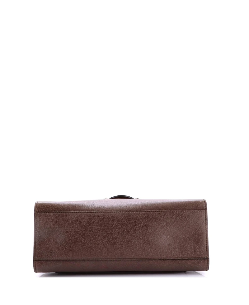 Pre-Owned Gucci Medium Totem Top Handle Bag Leather