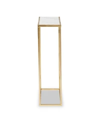 Baxton Studio Calanthe 29.10" Metal Modern and Contemporary Console Table