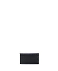 Pre-Owned Bvlgari Logo Infinitum Chain Wallet Embossed Leather