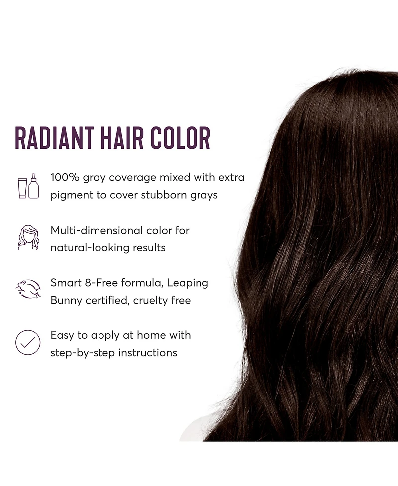 Madison Reed 8-Piece Ravenna True Darkest Brown Radiant Hair Color Kit