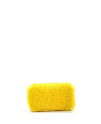 Pre-Owned Celine Small Triomphe Chain Shoulder Bag Shearling