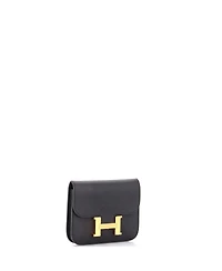 Pre-Owned Hermes Constance Slim Wallet Epsom