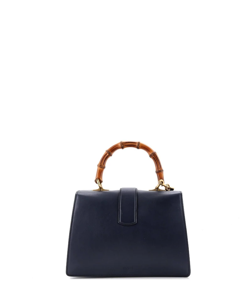 Pre-Owned Gucci Medium Dionysus Bamboo Top Handle Bag Colorblock Leather