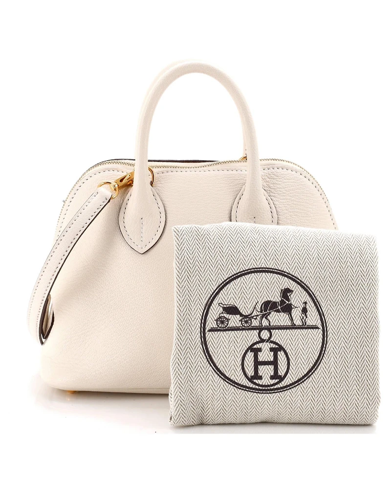 Pre-Owned Hermes Mini Bolide 1923 Bag Chevre Mysore