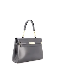 Pre-Owned Saint Laurent Medium Manhattan Top Handle Flap Bag Leather