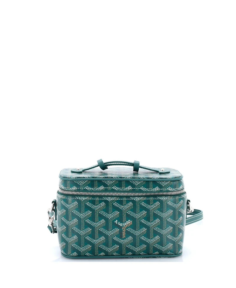 Pre-Owned Goyard Mini Muse Vanity Case Coated Canvas