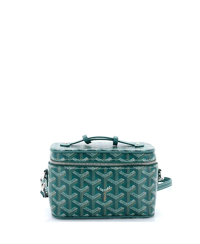 Pre-Owned Goyard Mini Muse Vanity Case Coated Canvas