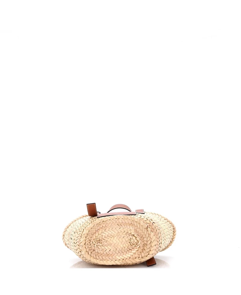 Pre-Owned Loewe Small Basket Tote Raffia
