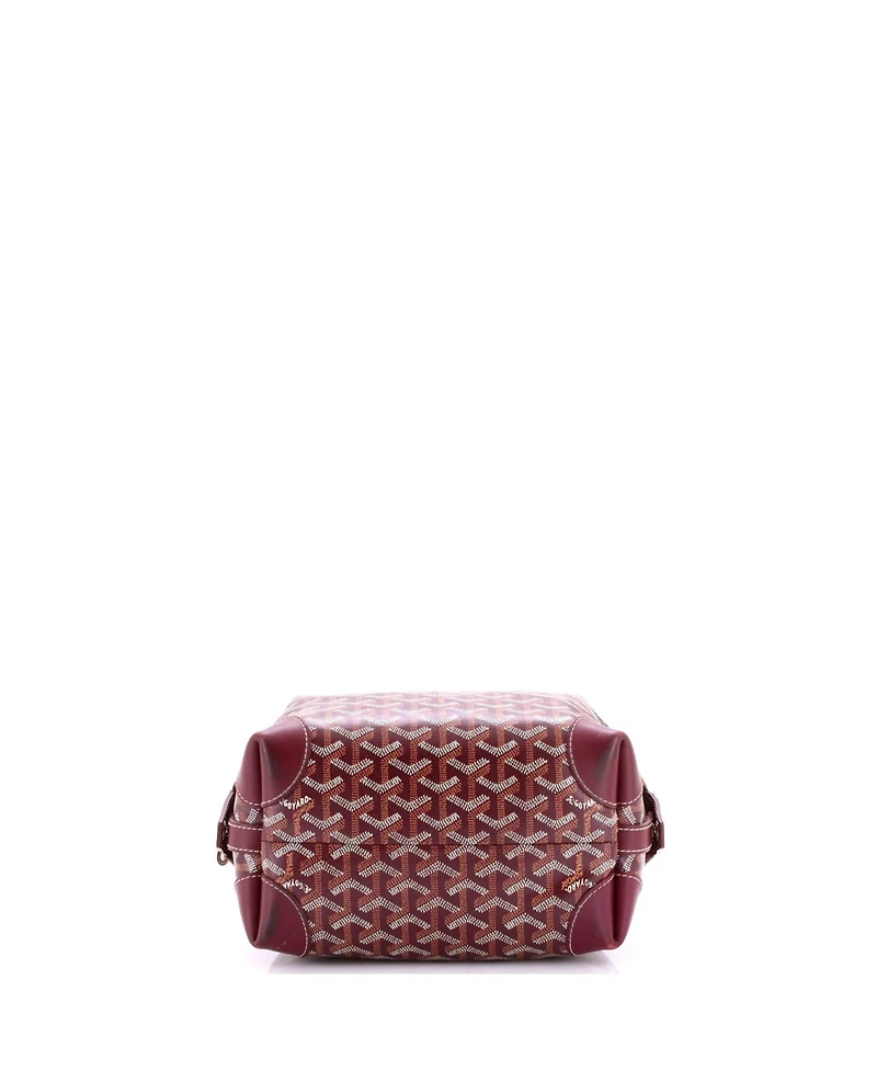Pre-Owned Goyard 25 Boeing Trousse de Toilette Pouch Coated Canvas
