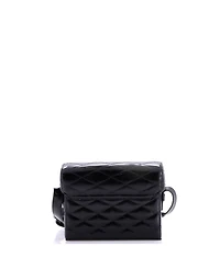 Pre-Owned Saint Laurent June Box Bag Quilted Patent