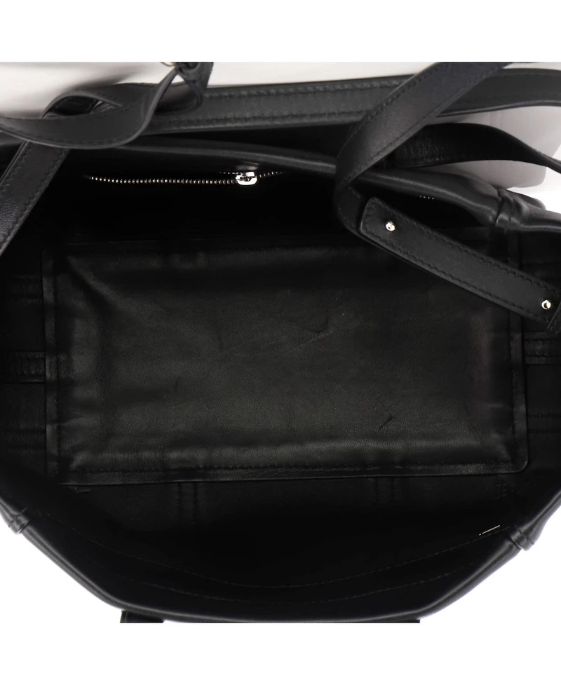 Pre-Owned Balenciaga Small Laundry Day Cabas Leather