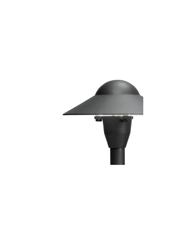 Kichler 21"H Dome Textured Black Dome Landscape Path Light