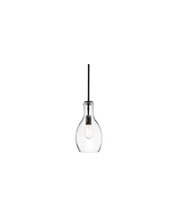 Kichler Everly 7" Wide Olde Bronze Glass Mini Pendant