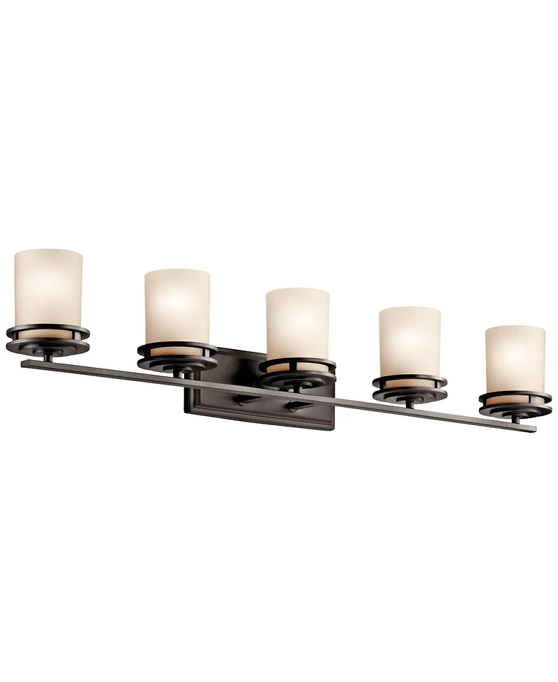 Kichler Hendrik 43" Wide 5-Light Olde Bronze Bath Light