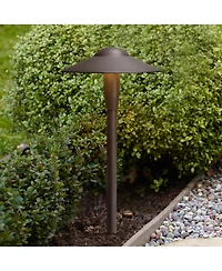 Kichler Landscape 16" High 2700K Led Bronze Dome Landscape Path Light
