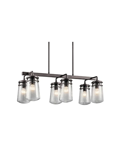 Kichler Lyndon 36 3/4" Wide Bronze Kitchen Island Light Chandelier