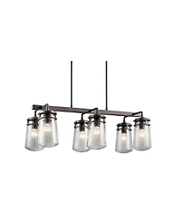 Kichler Lyndon 36 3/4" Wide Bronze Kitchen Island Light Chandelier