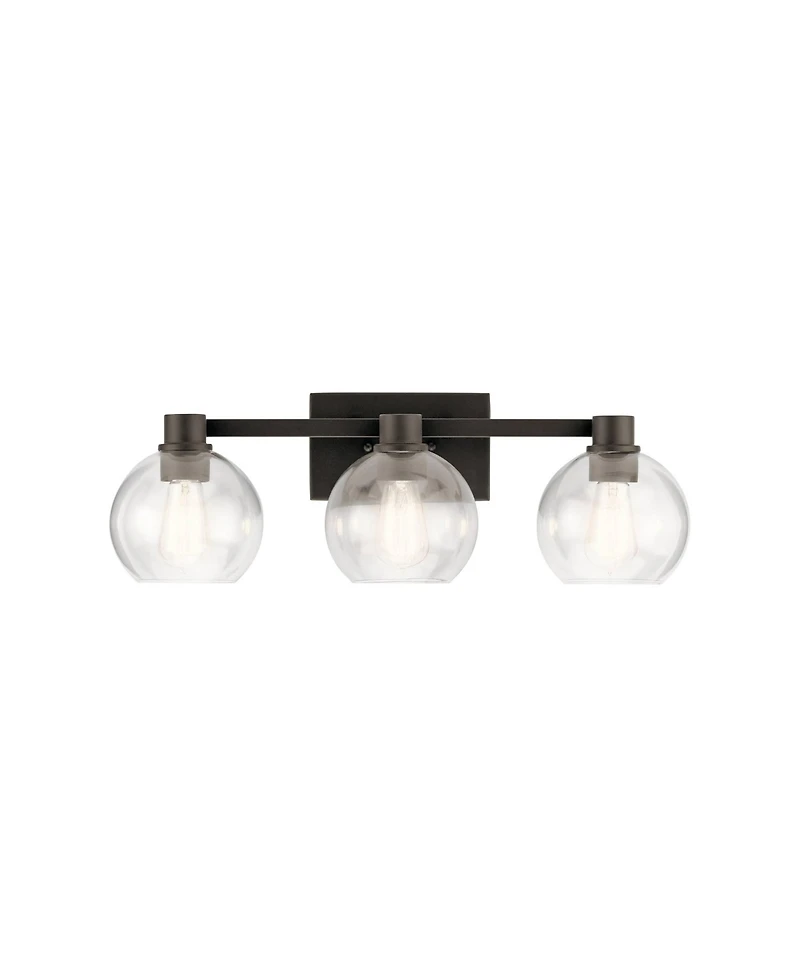 Kichler Harmony 24 1/2" Wide Olde Bronze 3-Light Bath Light