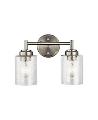 Kichler Winslow 12 3/4"W Brushed Nickel 2-Light Wall Sconce