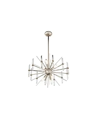Kichler Eris 23 1/2" Wide Polished Nickel 6-Light Chandelier