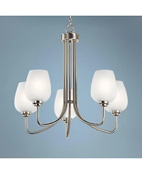 Kichler Valserrano 24 1/4" Wide Brushed Nickel 5-Light Chandelier