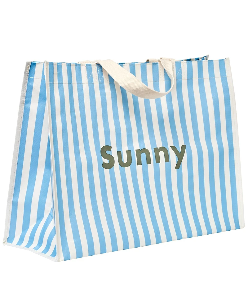 SUNNYLiFE Carryall Beach Bag: La Mer Med Stripe