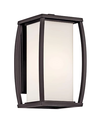 Kichler Bowen 13" High Bronze Outdoor Wall Light