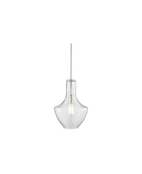 Kichler Everly 10 1/2" Wide Brushed Nickel Mini Pendant