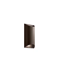 Kichler Wesley 14" High Led Bronze Outdoor Wall Light