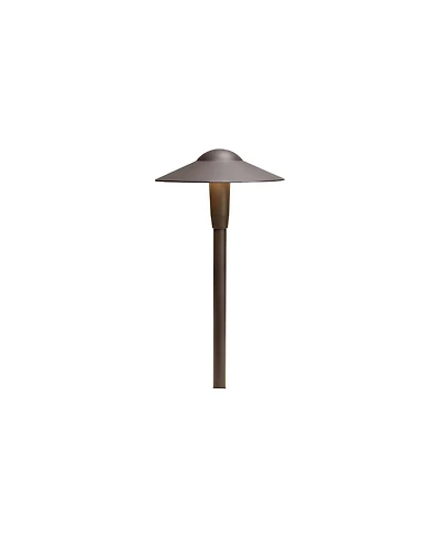 Kichler Landscape 16"H 3000K Led Bronze Dome Path Light