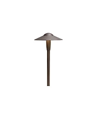 Kichler Landscape 16"H 3000K Led Bronze Dome Path Light