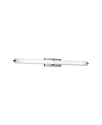 Kichler Zel 49 1/4" Wide Brushed Nickel Modern Linear Led Bath Light