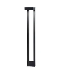 Kichler Two Arm 22" High Textured Black Landscape Path Light