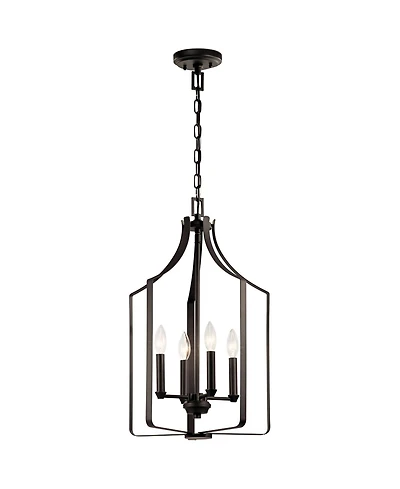 Kichler Morrigan 15" Wide Olde Bronze 4-Light Chandelier