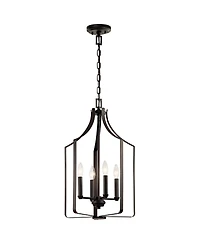 Kichler Morrigan 15" Wide Olde Bronze 4-Light Chandelier