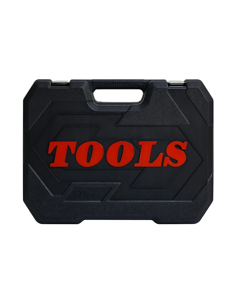 Streamdale Furniture 171-Piece Universal Socket and Ratchet Wrench Tool Set for Home and Auto Repair