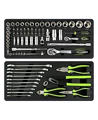 Streamdale Furniture 465-Piece Mechanics Tool Set with 3-Drawer Heavy Duty Metal Box Repair Tool Kit