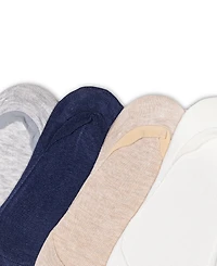 Polo Ralph Lauren Women's No-Show Liner Socks, 5-Pack