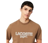 Lacoste Men's Classic-Fit 3D Print Crewneck T-Shirt