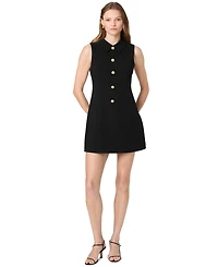 French Connection Women's Azra Twill Collared A-Line Mini Dress