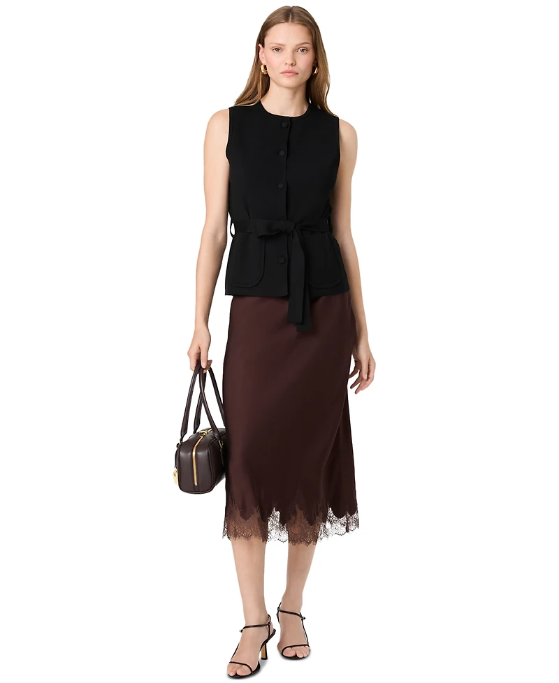 French Connection Women's Maxime Sleeveless Wrap Top
