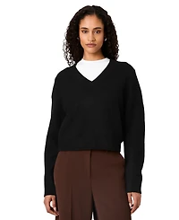 French Connection Women's Suzie Oversized V-Neck Pullover