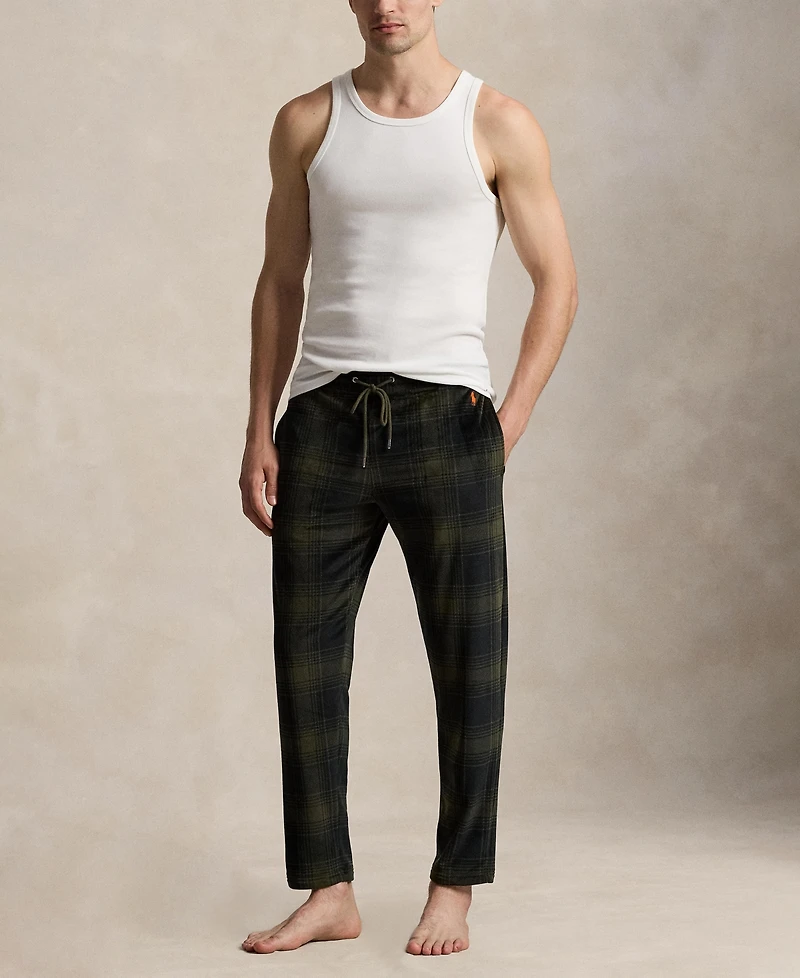 Polo Ralph Lauren Men's Velour Pajama Pants