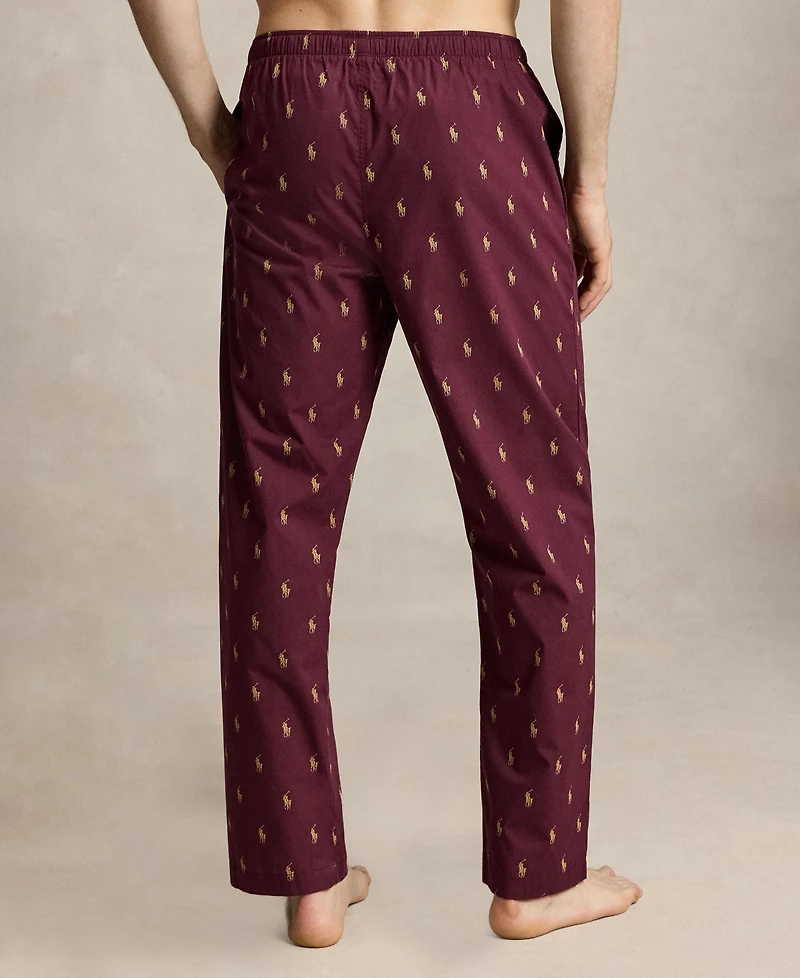 Polo Ralph Lauren Men's Woven All Over Player Pajama Pants