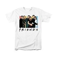 Friends Men's Cast Logo T-Shirt