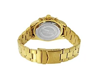 Invicta Pro Diver Atlanta Falcons 28682 Men's 43.5mm Quartz Multifunction Watch - Gold-Tone Stainless Steel Bracelet