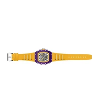 Invicta Racing 69699 Men's 43.2mm Quartz Watch - Silver Dial, Silicone Strap